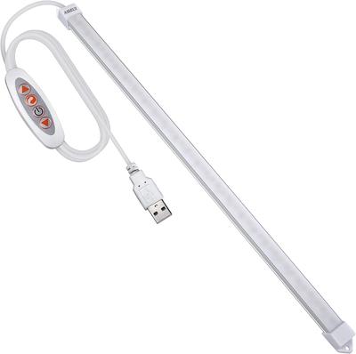 Of 35cm USB LED Bar Light for Indirect Easy Installation with No Installation Guide [Set 2] Kitchen, Under-Shelf, Lighting, Dimmable,