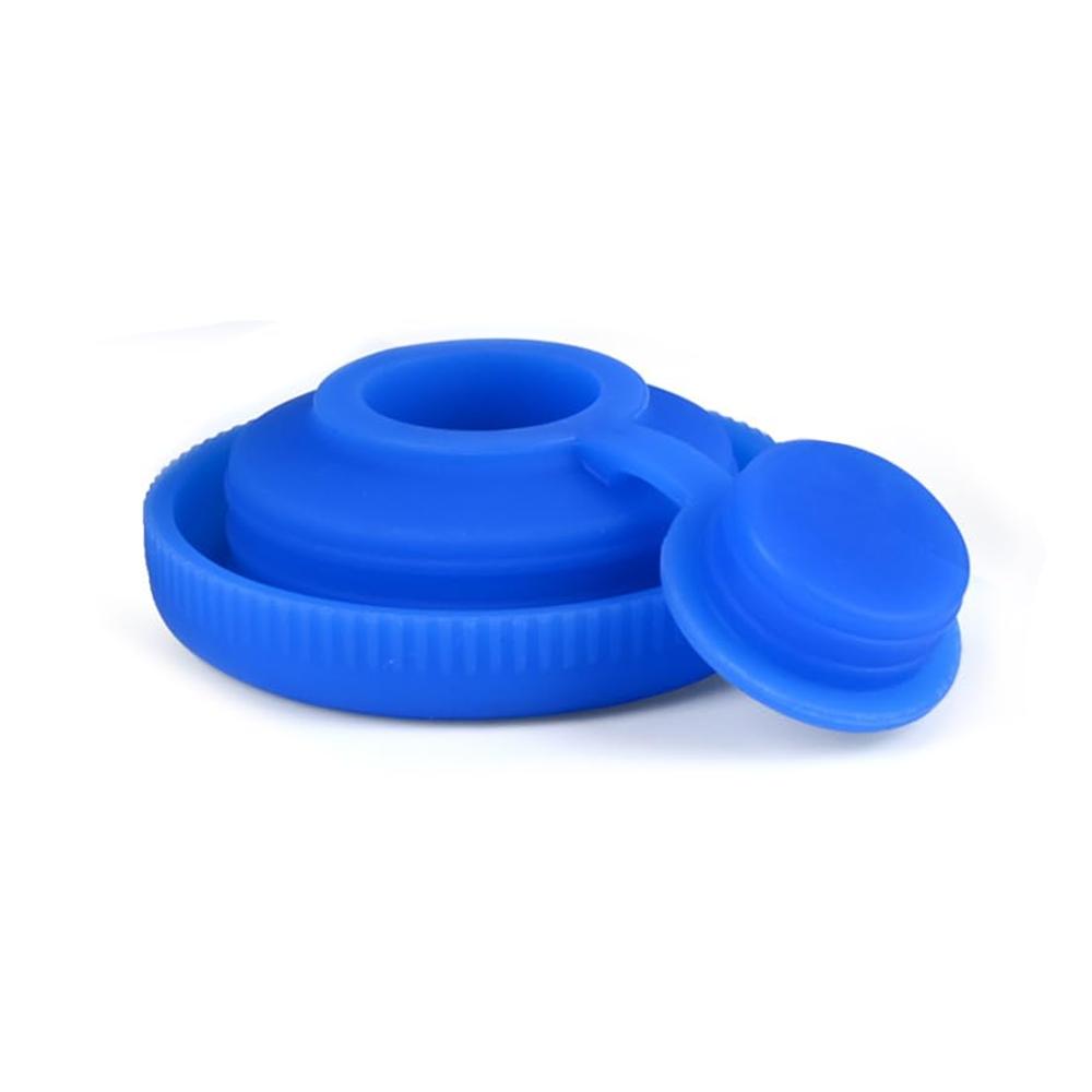 5 Pack 3 5 Gallon Water Jug Cap Reusable Non Spill 55mm Water Bottle Caps Silicone Replacement Cap Lids Anti Splash 5 Pack