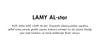 LAMY Alster Fiery Fountain Medium Limited Officially Imported Pen, Nib, L0D9-M, Edition,