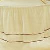 Mosquito Net Round Top Stimulation Butterfly Pin Polyester Fiber Decorative Bed Canopy