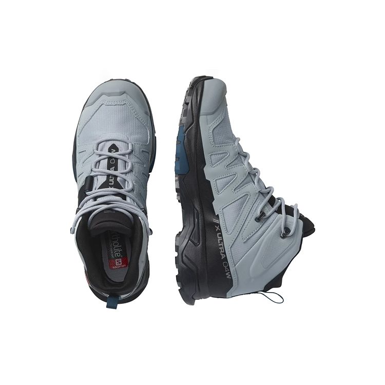 Salomon X Ultra 4 PU Leather Comfortable Durable Breathable Supportive Mid-Top Shoes Women Shoes 416872
