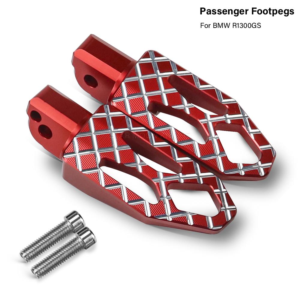 Touring Rear Foot Pedals For BMW R1300GS R 1300GS 2023- Adjustable Passenger Footpegs Accessories