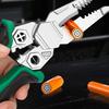 Comprehensive Electrician Pliers With Wire Stripper Voltages Detectors And Sturdy Cutting Blade Electrical Wire Stripper
