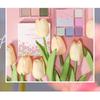 biya - Tulip Embossed Gradient Eyeshadow Palette - 4 Types