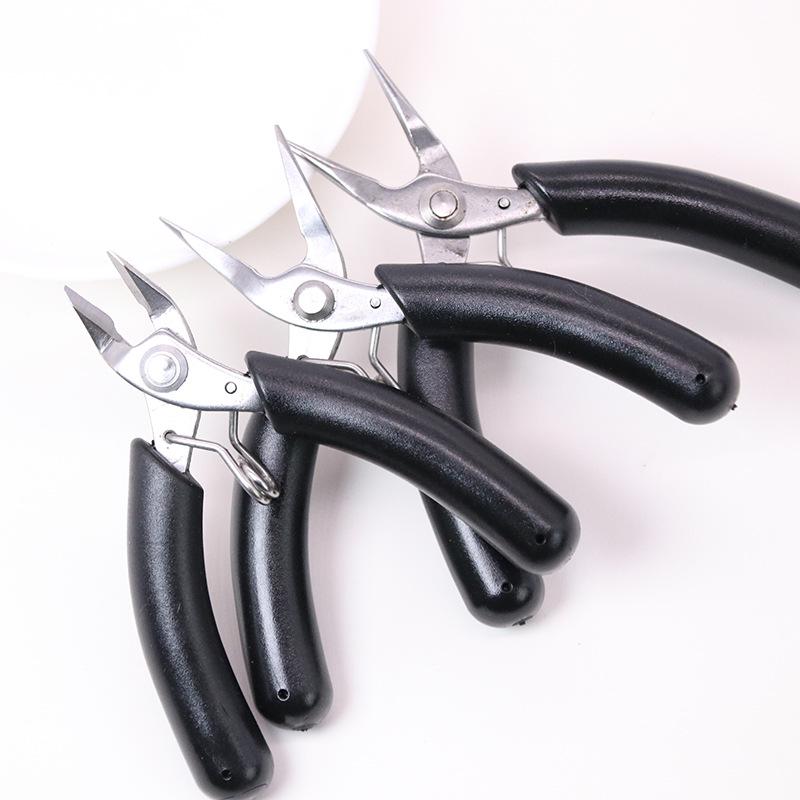 DIY Wire Wrapping Jewelry Tools: Mini Stainless Steel Fine Pointed Pliers, Round Nose, Diagonal Cutting