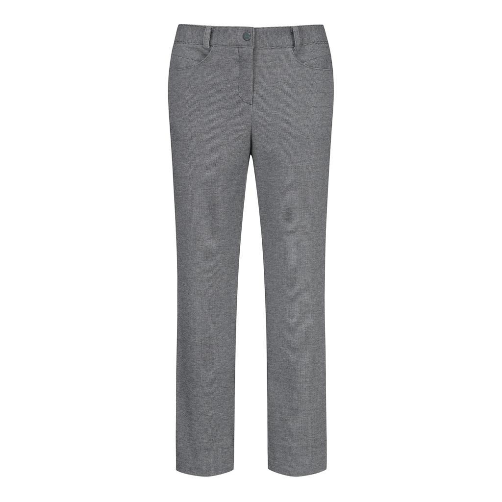 SUPERIOR Women'S Winter Reversible Peach Brushed Semi-Bootcut Pants Deep Grey (L0B740637)