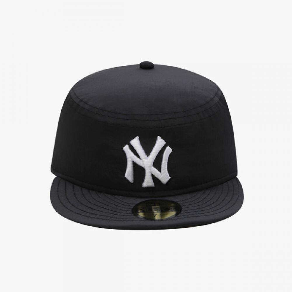 New Era Mlb New York Yankees Nylon Metal Filbox Fitted Cap Black
