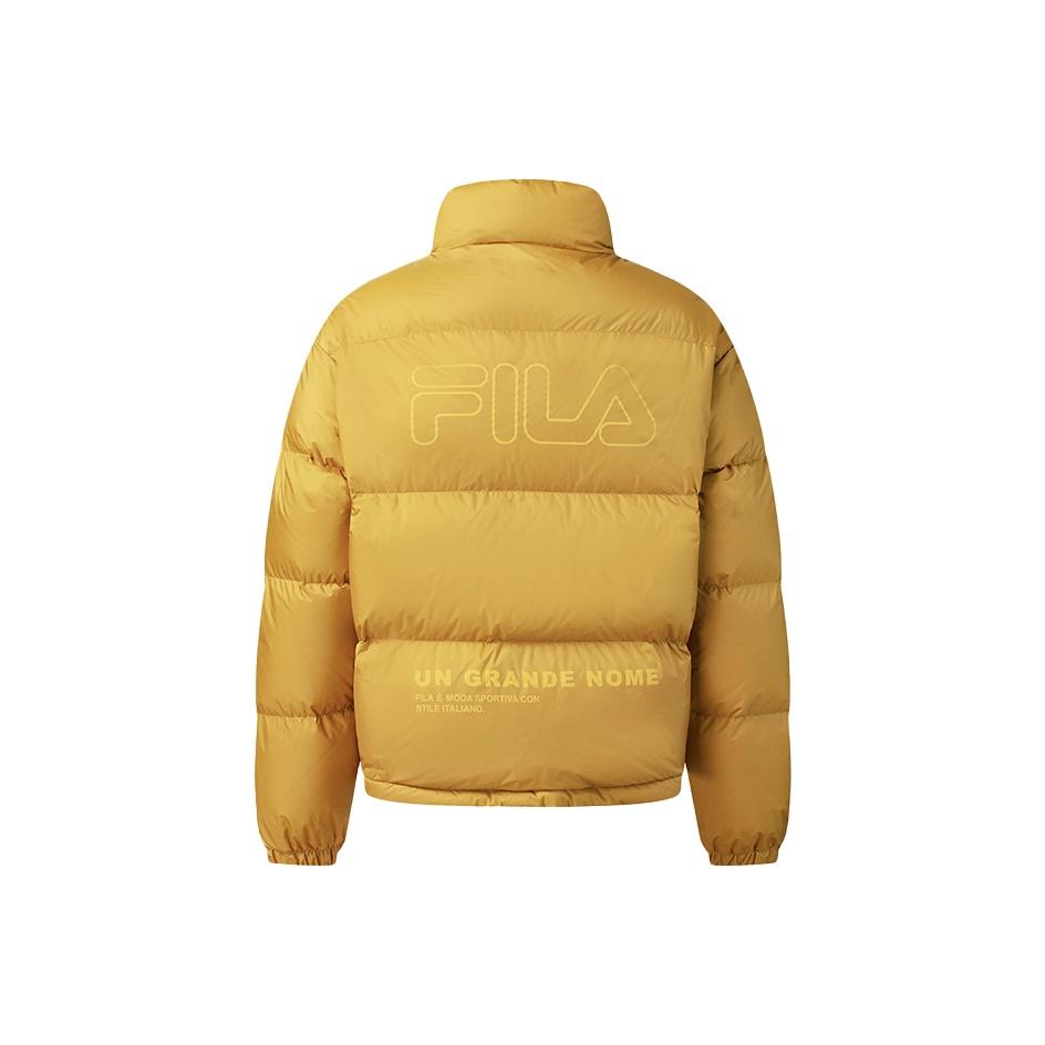 Fila Original Small Sun RGB Colorful Retro Fashion Simple Personality Trendy Casual Versatile Comfortable Warm Loose Down Jacket F11M549920FYE
