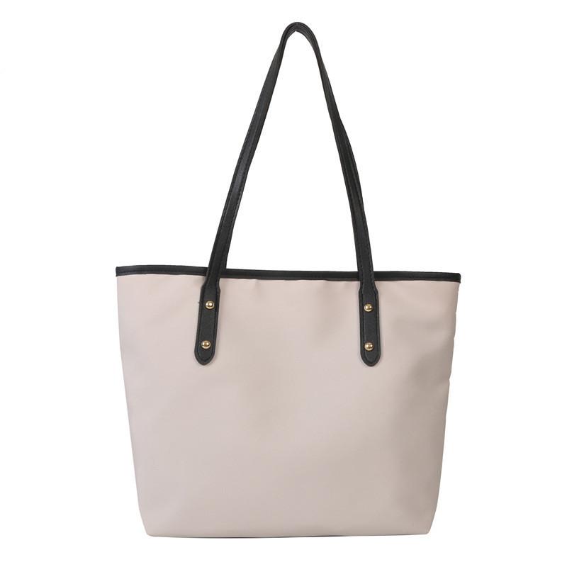 Spacious Tote Bag For Women Trendy Street Style 2023 Summer Fashion Simple Shoulder Bag