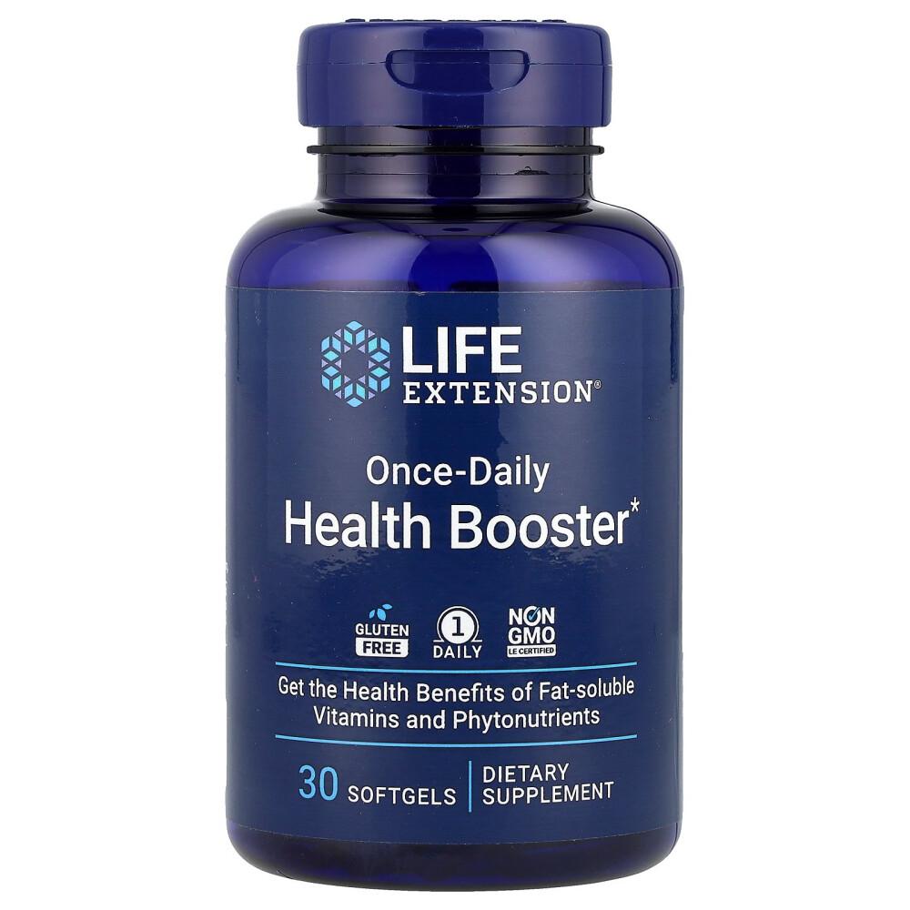 Life Extension Once-Daily Health Booster Softgels, 30 Count