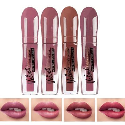 Long Lasting Matte Lip Gloss, Non-stick Cup Lipstick, Waterproof Lip Makeup