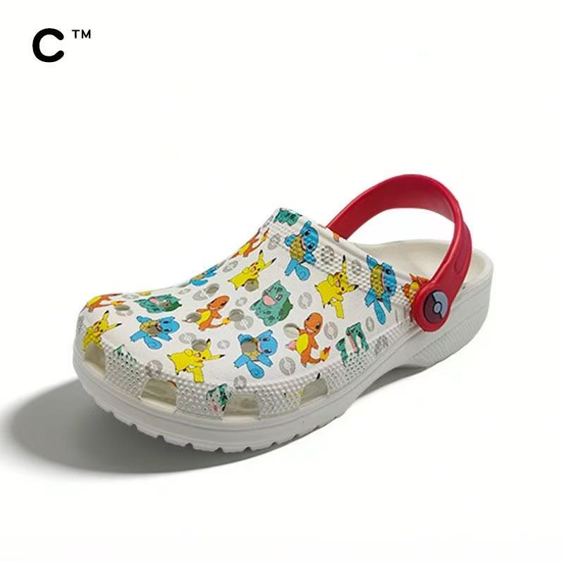 Crocs Classic Pikachu Kids Shoes Unisex Sandals & Flip-Flops