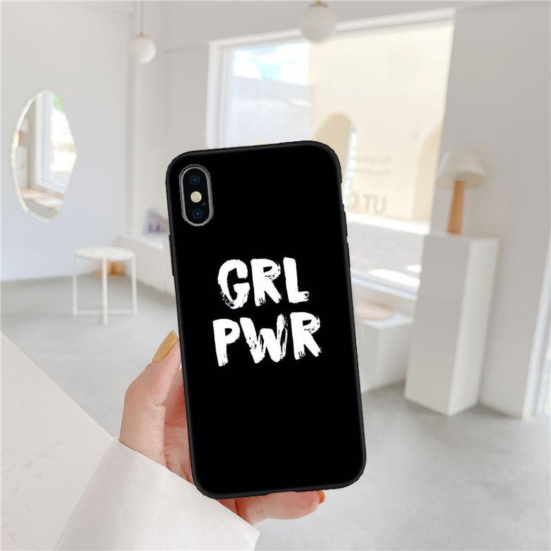 PP38 Girl Power Fight Soft Shell Phone Case for Samsung Galaxy Note 10 20 S23 S24 S25 Ultra FE Plus Edge Lite A02S A35 A07 A17