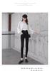 Women's High-Waisted Elastic Skinny Leggings - Plus Size Slimming Pants for Spring and Autumn