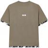 FILA X Magic Stick Knitted Fashion Short Sleeve T-Shirt Men Tops F11M339101F-KK