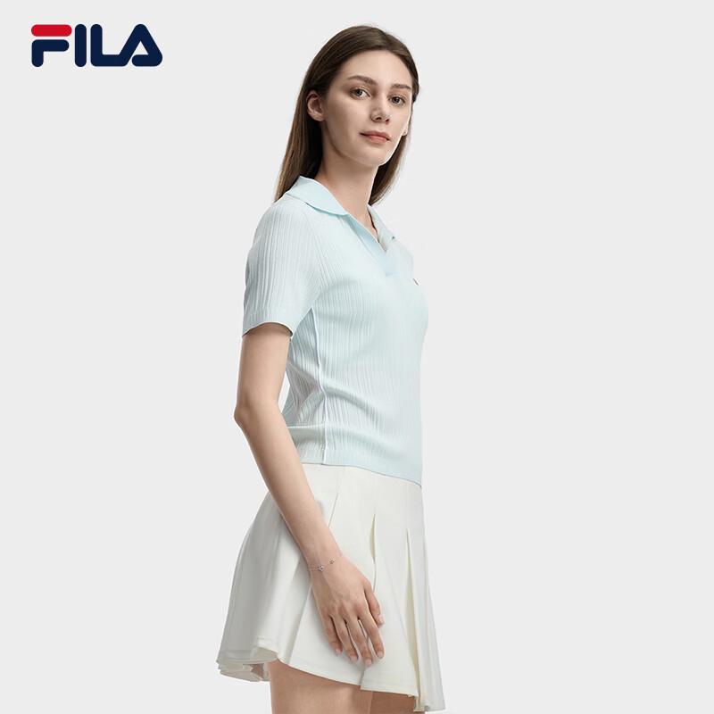 Fila Women's 2026 Summer Short-Sleeve Knitted Top