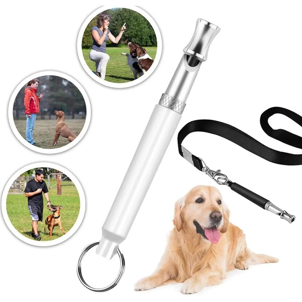 Adjustable Dog Whistle Dog Training Obedience Whistle Sound Repeller Stop Barking Control for Dog Training Deterrent Whistle