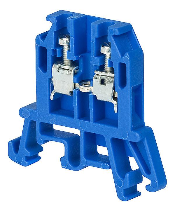 Threaded Rail Connector ZUG-G2.5, Blue