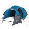 VidaXL Camping Tent 3 Person, Shade Tent with Carry Bag, Portable Awning with Sidewalls for 94387