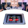 Speaker Junction Box Plastic Electronics Project Container Case Four-position Binding Post Speaker Panel Banana Socket