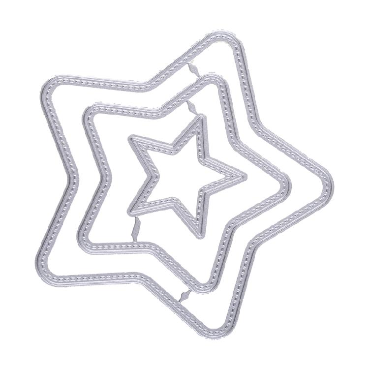 

Star Shaped Craft Cutting Dies for DIY Scrapbooking Photo Festival Decoration 1