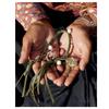 EverToner Braided Rope Keychain for Women Leather Songmont mountain with Matsuyu stone crysta Purse Keys Backpack Pendant
