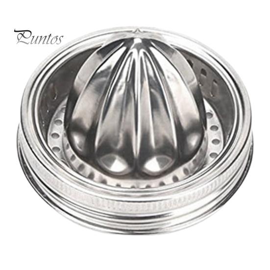 

Крышка соковыжималки Mason Jar из нержавеющей стали, ручка для цитрусовых, широкая горловина, верхняя часть для консервирования, ручная соковыжималка с герметичной крышкой A