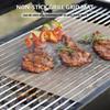 1/2/3/5 Stück BBQ Grillmatte Hitzebeständig Barbecue-Netz Grillmatte Tragbar Barbecue-Netz Schneidbar für Küche Outdoor Camping Picknick