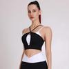 2025 Spring/Summer Double-Sided Colorblock Thin Strap Yoga Bra - Women's Nude Feel Sportswear