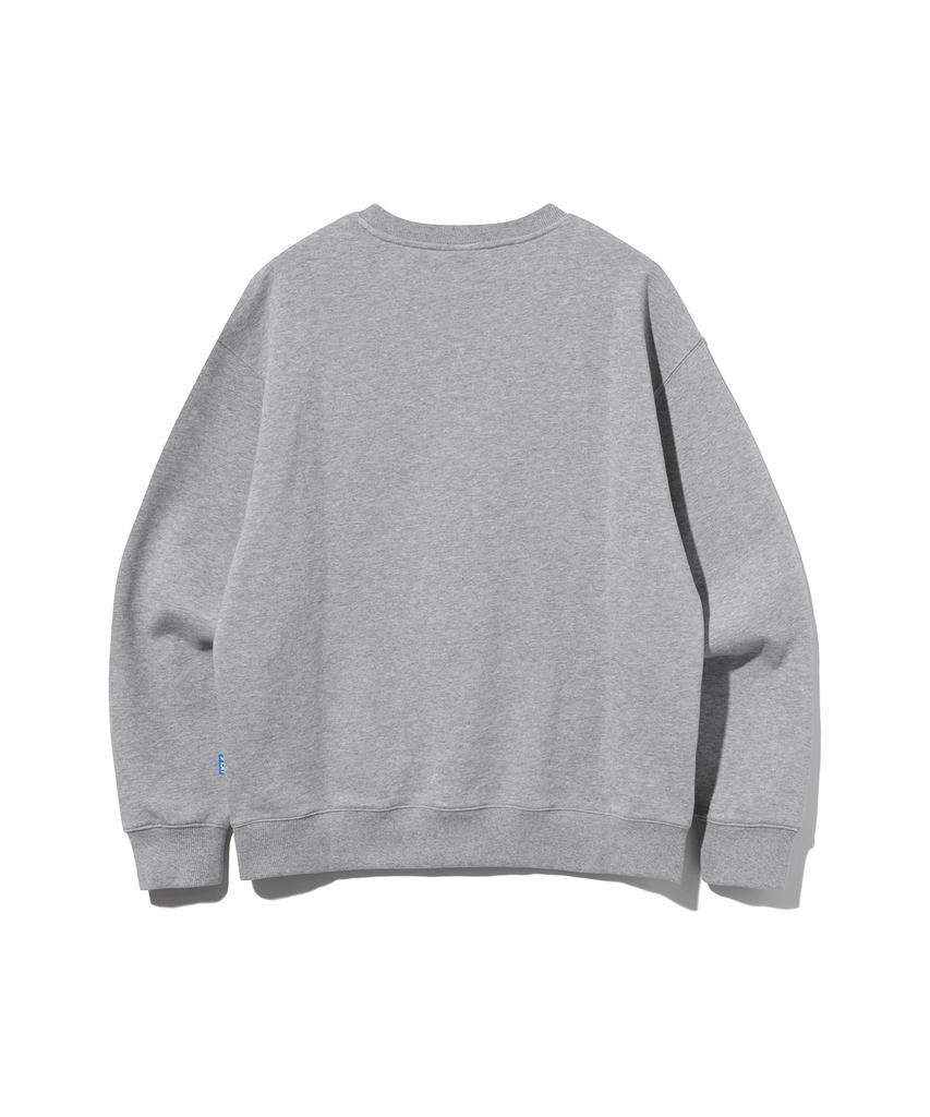 UCLA Unisex Big Logo Basic Sweatshirt [M-Grey] (Ubrlt83)
