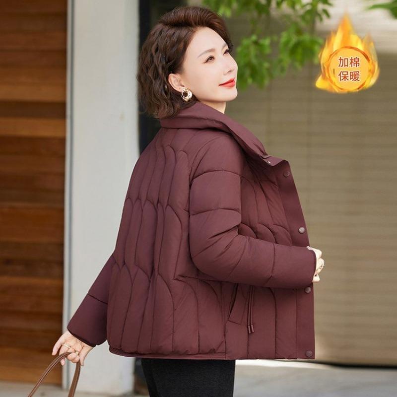 New Winter Padded Jacket Women's Short Padded Jacket Thickened Women's Clothing Autumn and Winter New Jacket Padded Jacket Women's Clothing