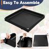 Camping Shower Tent Floor Base Outdoor Tent Shower Tray Folding Shower Pan Pets Shower Basin Base For Camping Travel Awning
