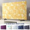 Housse TV Anti-poussière 43 pouces à 65 pouces Housse d'écran de moniteur Ménage Suspendu TV LCD Tissu Élastique Housse Anti-poussière