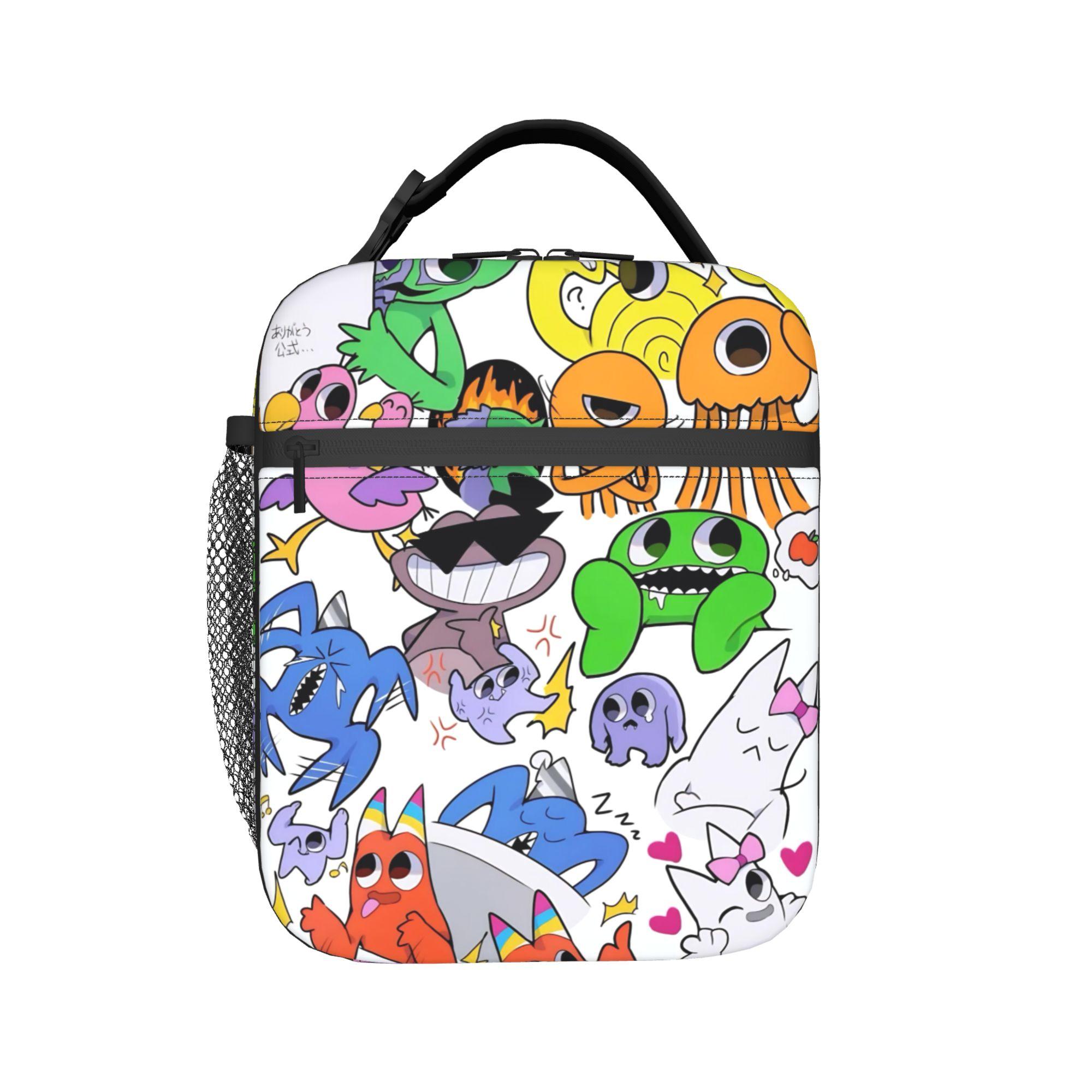 Garten of Banban Funny Games Accessories Insulated Lunch Bag For Office Food Storage Bag Reusable Thermal Cooler Lunch Boxes One Size