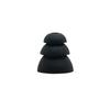6Pcs Soft Silicone 3-Layer Earbud Tips Replacement In-Ear Earphone Covers Noise Isolating for Study Work Use