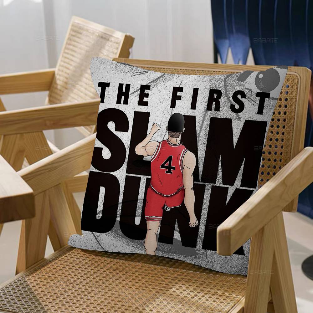 Japanese Comics S-SLAM D-DUNK Cushion Cover Pillowcase Upholstery Sofa Throw Pillow Home Decor Pillowcas