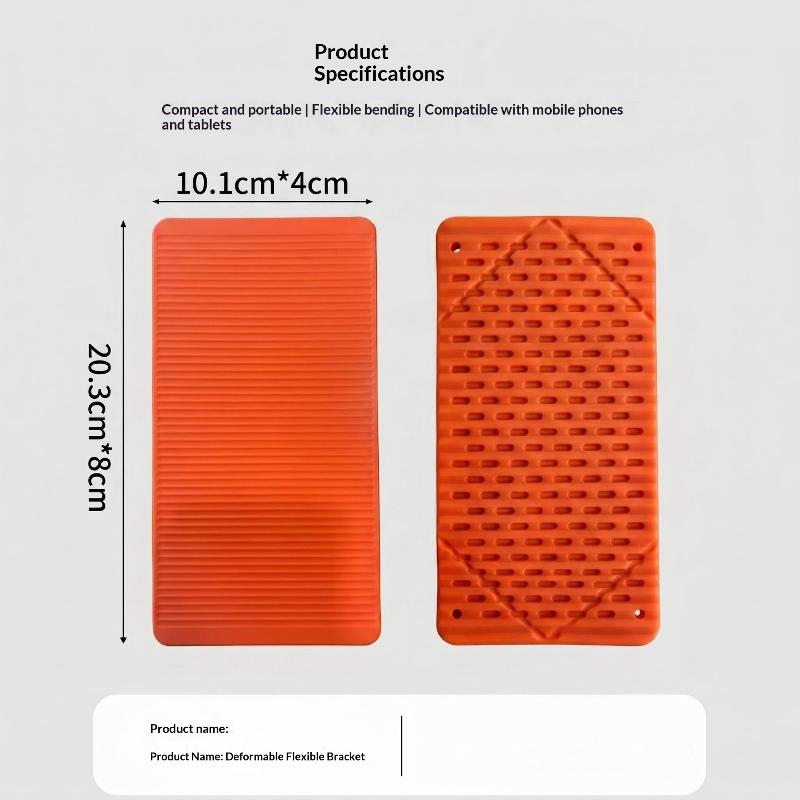 Creative Flexible Foldable Transforming Silicone Stand Travel Office Portable Silicone Desktop Cellphone Tablet Holder