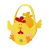 Empty Easter Basket Festival Portable Boys Girls Holiday Reusable Gift Basket Egg Bucket