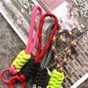 Key Ring Lanyard Matching Color Cellular Pendant Braided Cord Rope Keychain Anti-lost Sling Key Landyard Premium Accessories