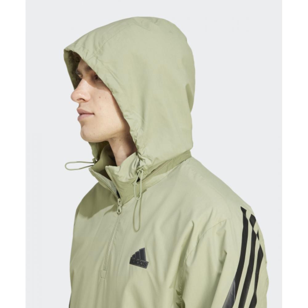 Adidas Future Icon 3s Woven Windbreaker   Green Iw8571