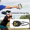 Waterproof Pickleball Paddle Cover Zipper Closure Pickleball Racket Bag  Unisex