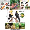 Wildlife Animal Model Solid Plastic Parrot Bird Display Figure For Kids Playroom Decor
