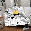 1pc Lemon Head Blanket Warm, Cozy, And Soft, Suitable for Sofas, Beds, Cars, And Office Use.Perfect for Camping And Travel, Making It a Great Gift for