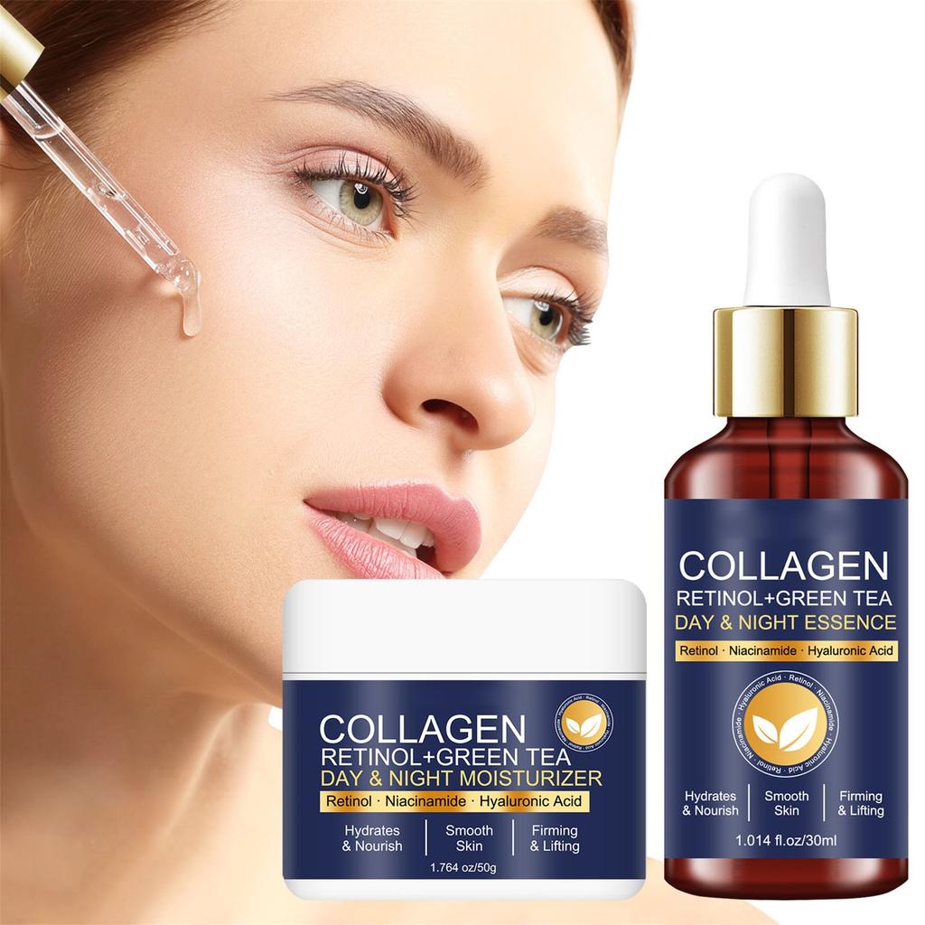 Sérum 30ml + Crème Hydratante 50g Hydratant, Liftant, Raffermissant Et Lissant La Peau
