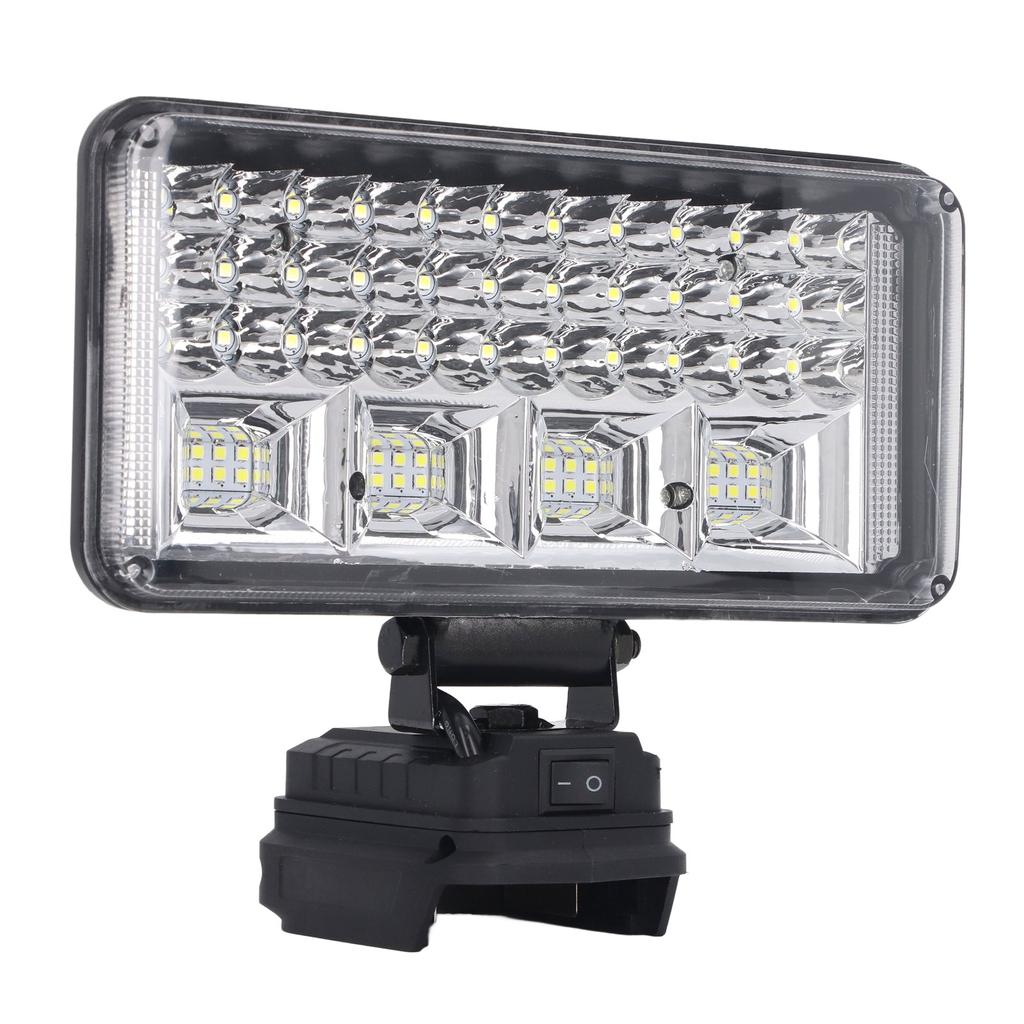 6000lm Cordless LED Work Light Waterproof Emergency 14.4V‑18V Lithium Battery LED Lamp for BL1430