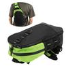 MultiFunctional Fishing Tackle Storage Bag Single Shoulder Lure Reel Line Hook Bag(Fluorescent Green )