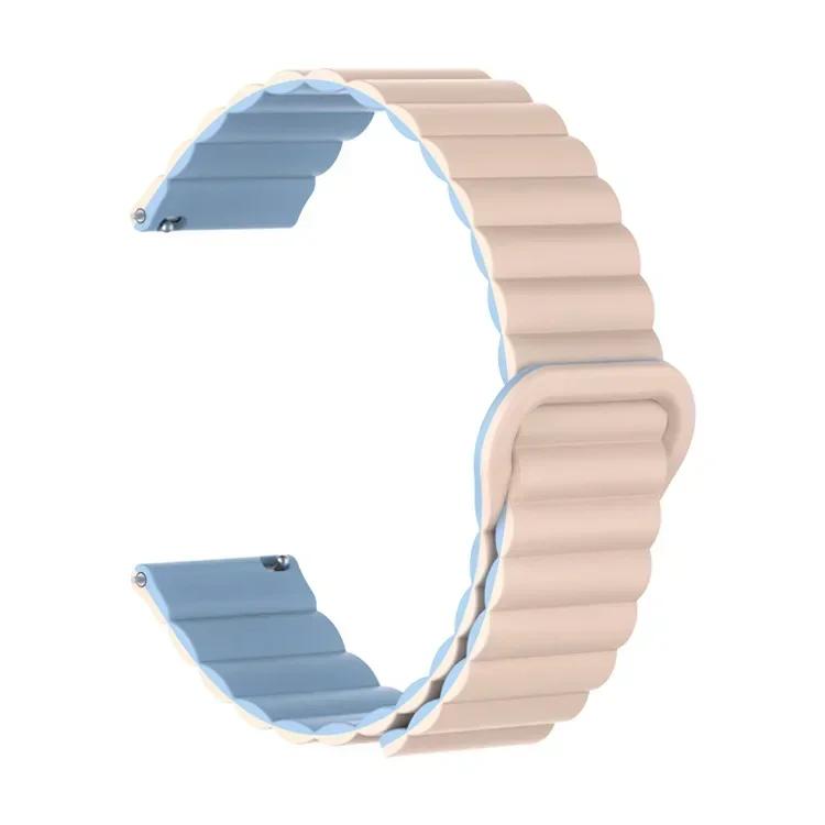 Magnetic Loop Band For Amazfit GTS4/2/3/3pro/GTS2 Mini/GTR 4 42-47mm/GTR2/2e/stratos Bracelet Amazfit Bip 20mm 22mm Watch Strap