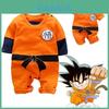 Uroczy noworodek, chłopięcy kombinezon Dragon Ball Z Cosplay na Halloween