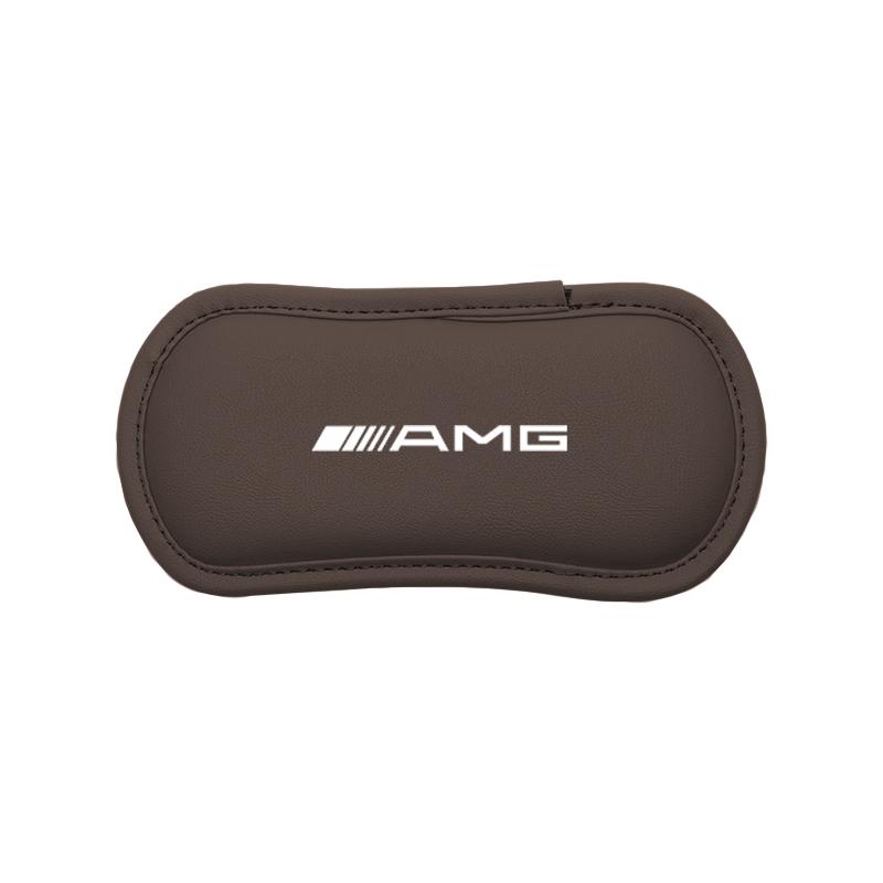 Car Leather Knee Mat Armrest Soft Pad Thigh Support Cushion For Mercedes Benz AMG W203 W205 W206 W211 W220 W212 W201 W210 W221