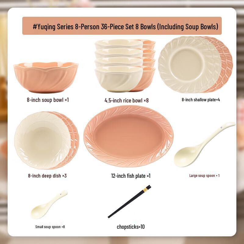 Maud Lanca Underglaze Enamel Dinnerware Set